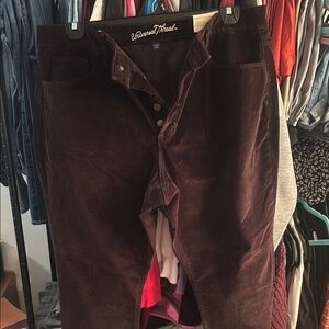 Universal Thread Brown Skinny Corduroy Pants